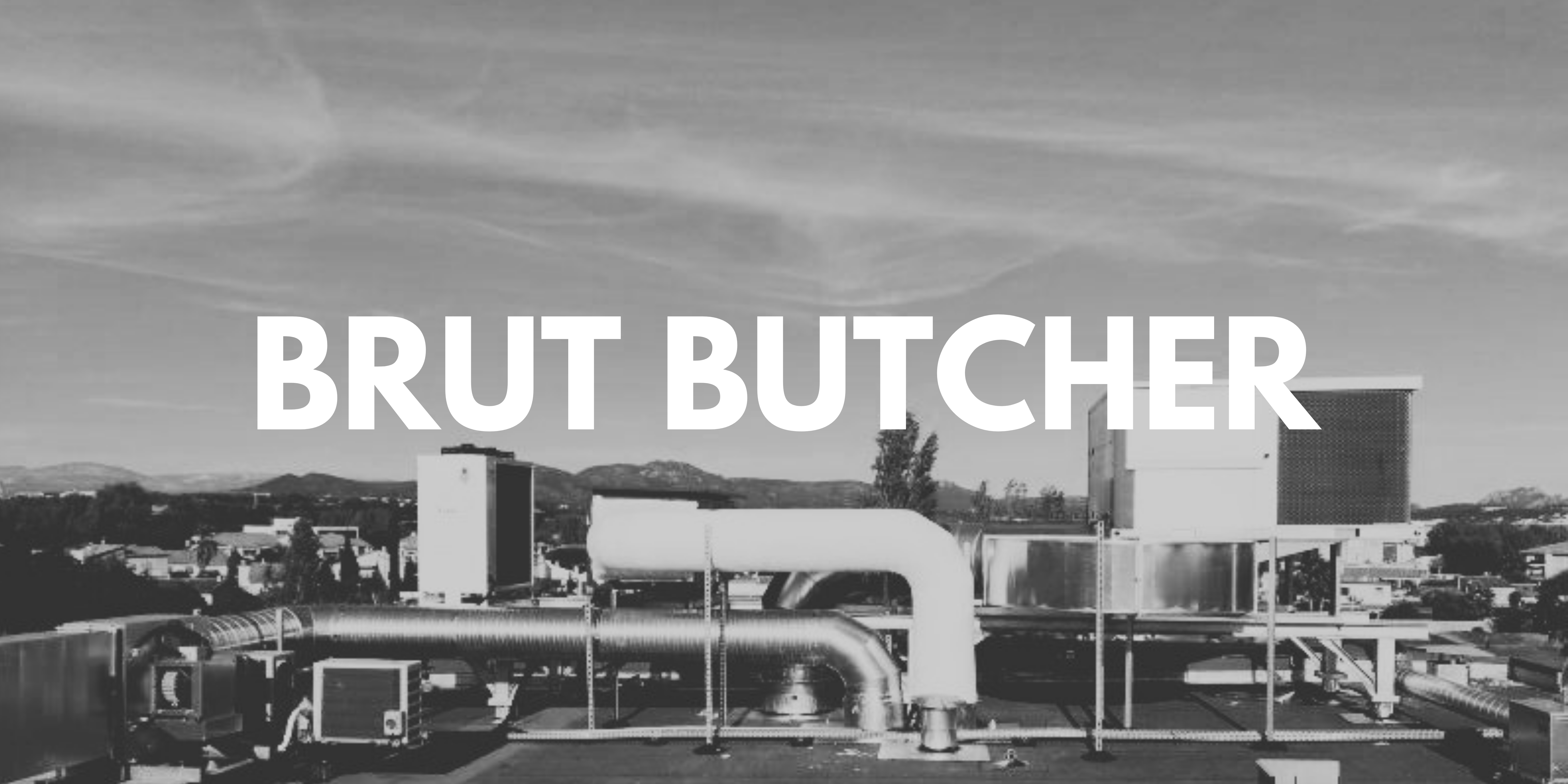 Sur les toits du Brut Butcher
